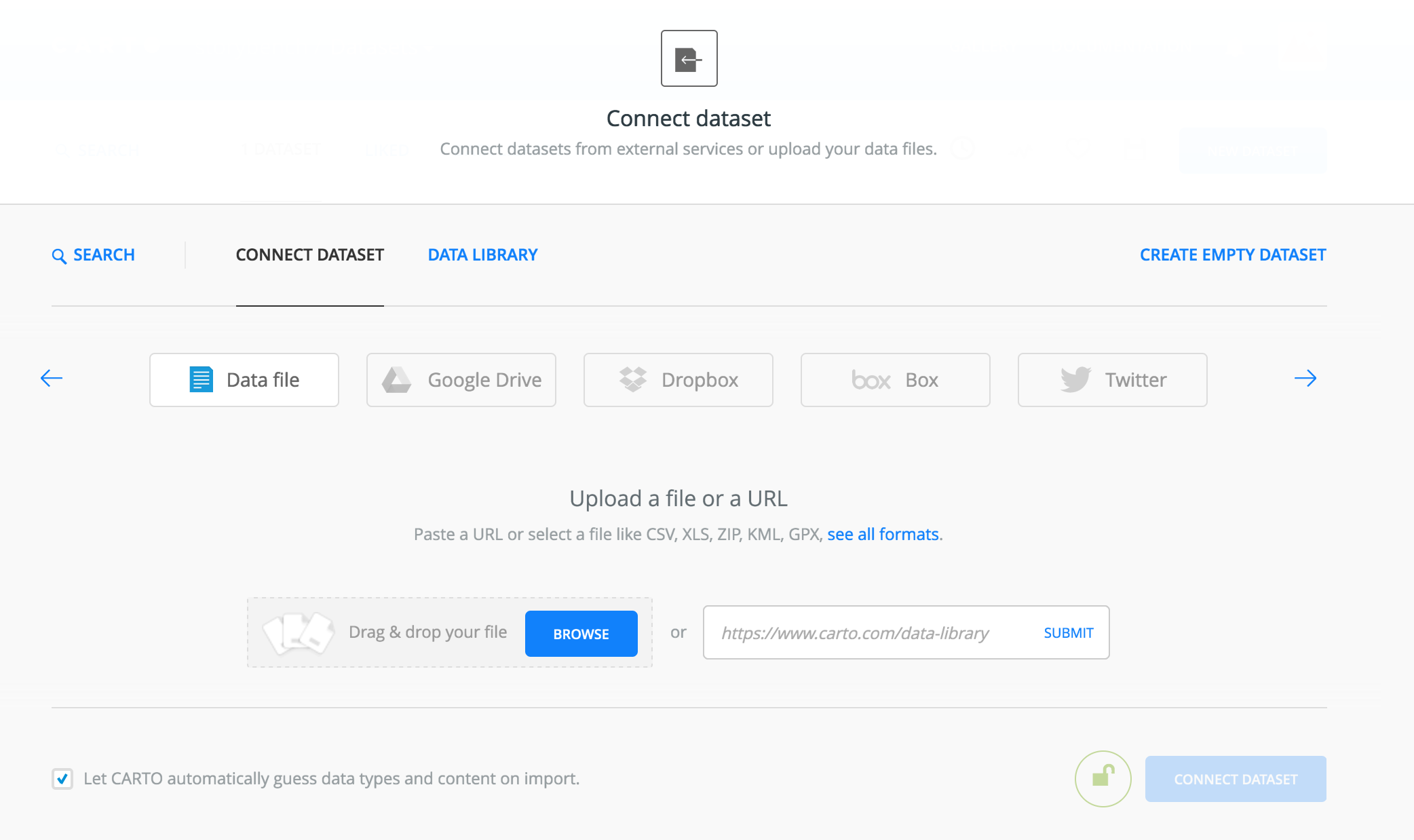 Add data Storybench