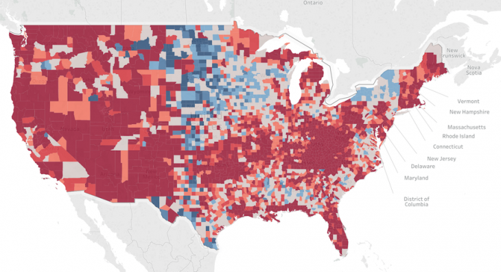 us county map shapefile How To Build An Interactive County Level Map In Tableau Storybench us county map shapefile