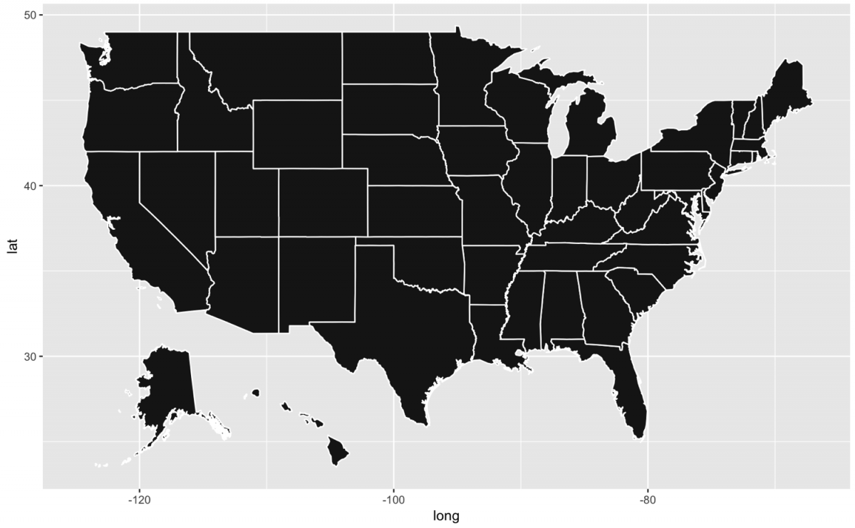 How to plot state-by-state data on a map of the U.S. in R - Storybench