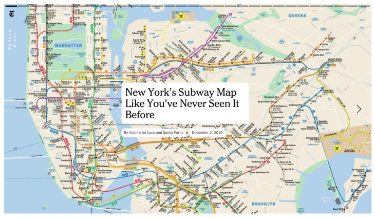 How The New York Times Broke Down The History Of The Nyc Subway