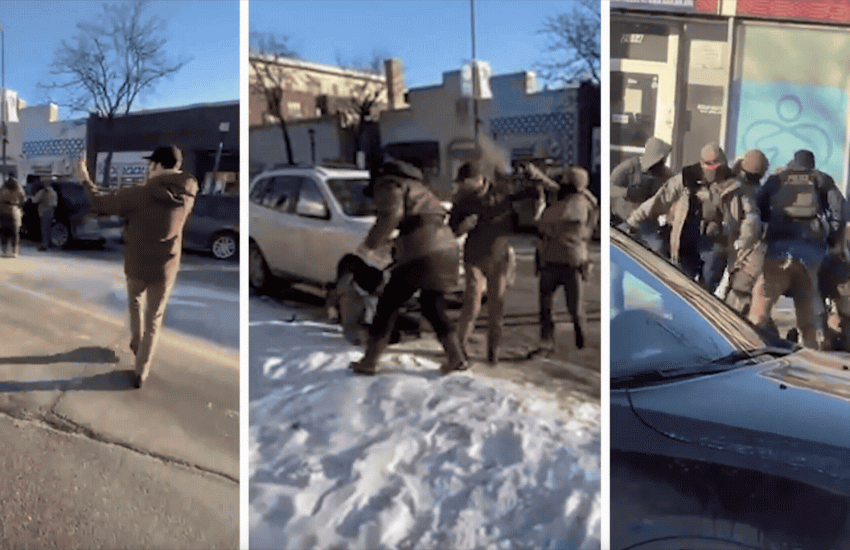 Bystander footage shows federal agents shooting and killing Alex Pretti in Minneapolis on Jan. 24.