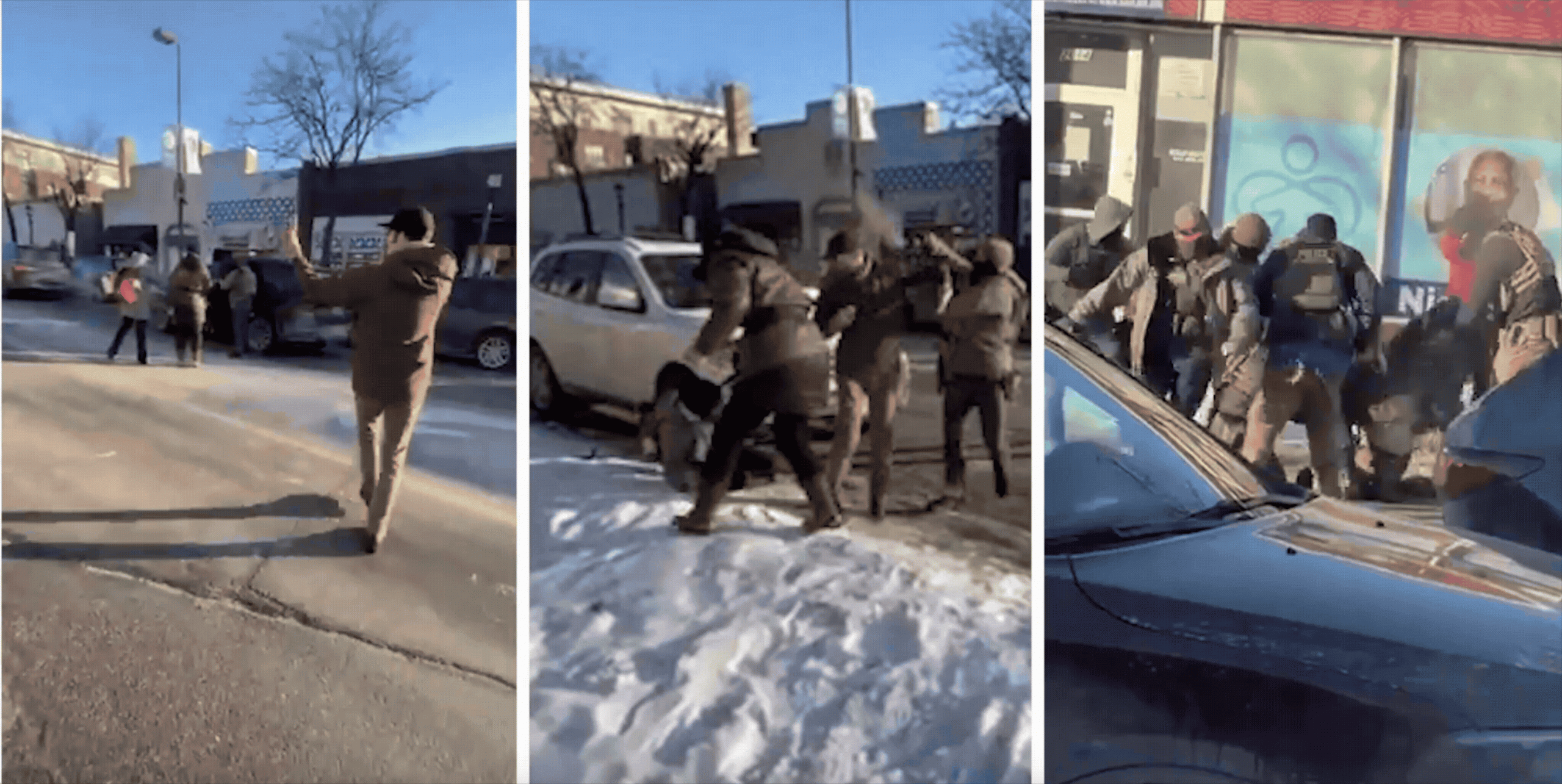 Bystander footage shows federal agents shooting and killing Alex Pretti in Minneapolis on Jan. 24.